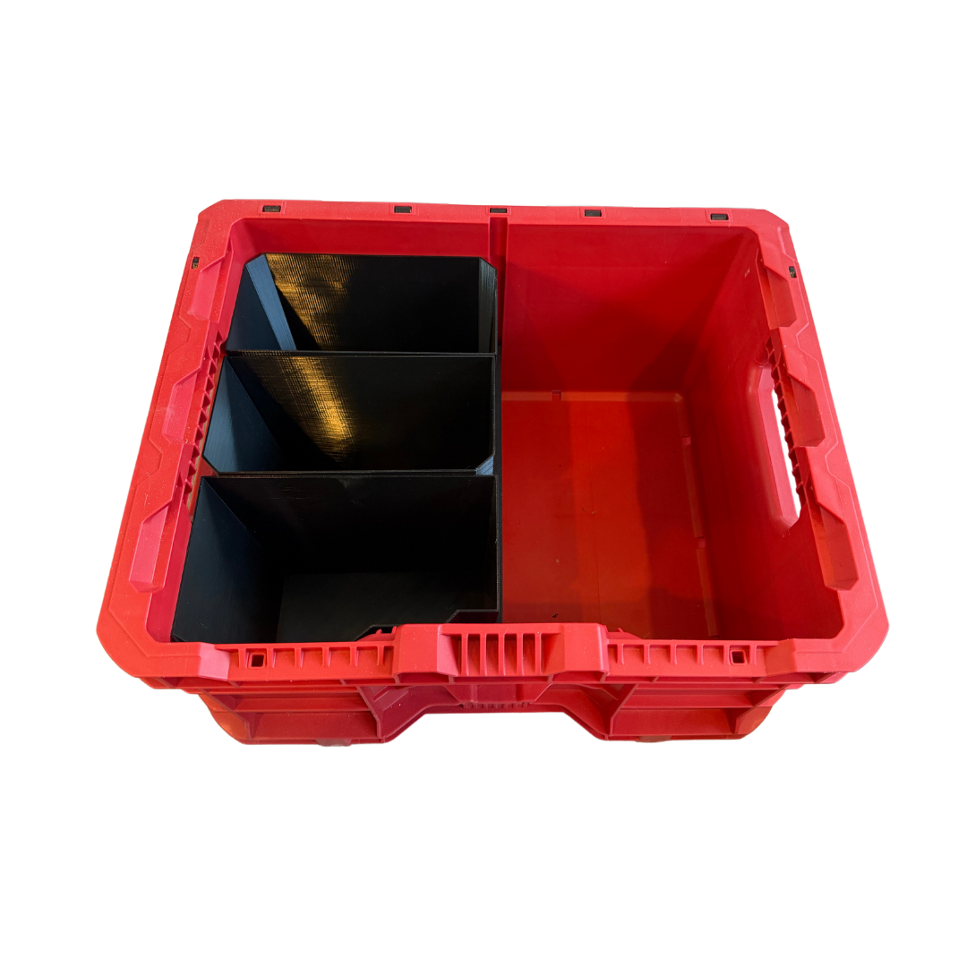 Crate Bins - compatible with Milwaukee Packout Crate