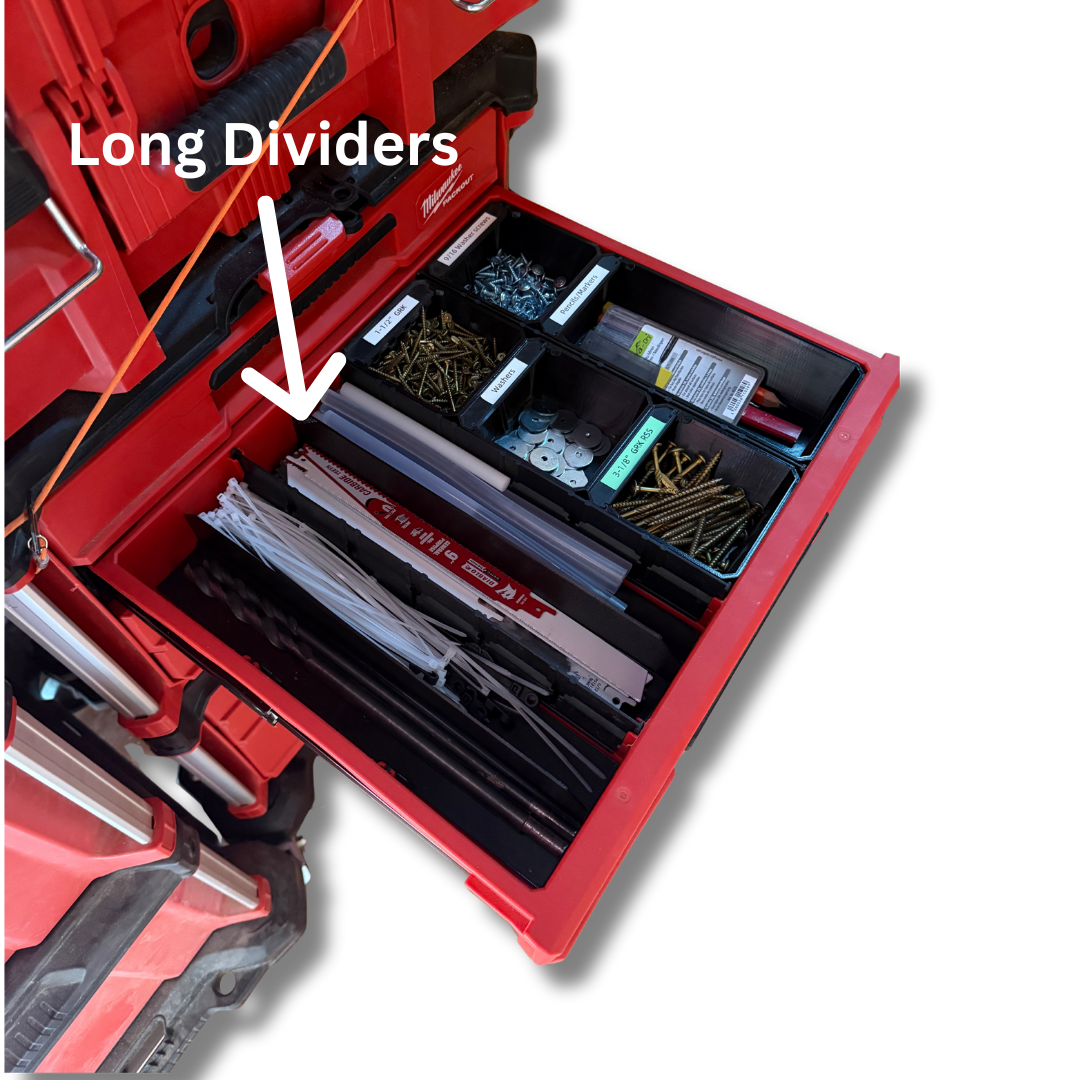 Long Dividers - 4 DRAWER ONLY
