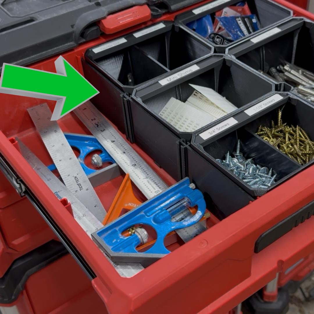 Tall Retainer for 3 DRAWER Pro Bins