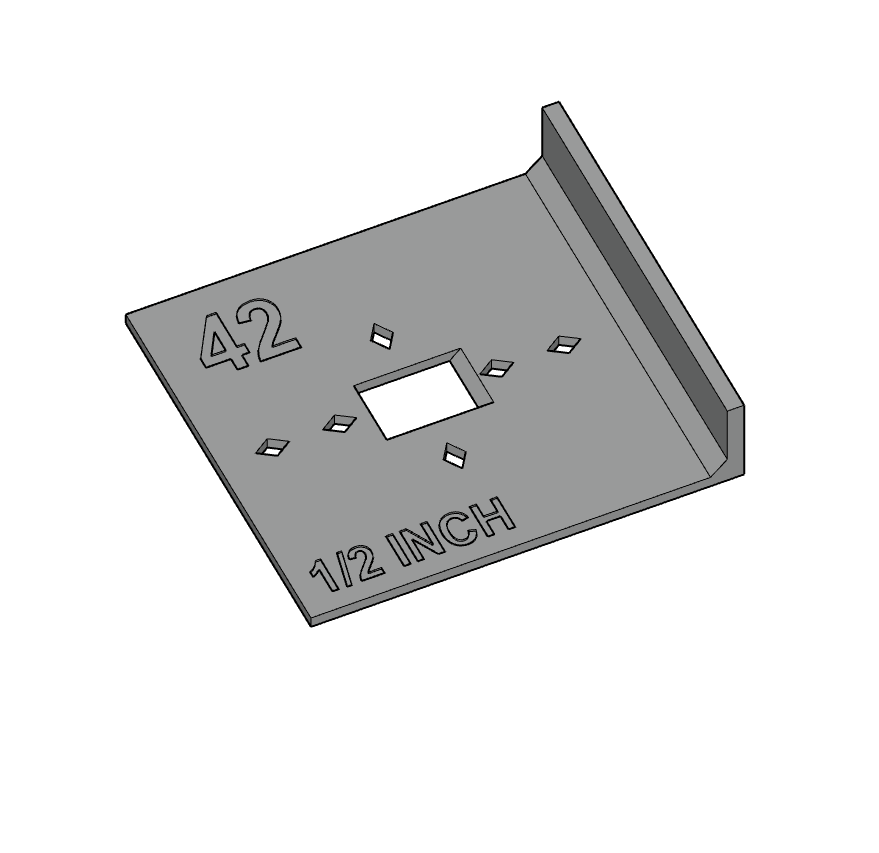 Square Mortise Jig (SLOPED APPLICATIONS)