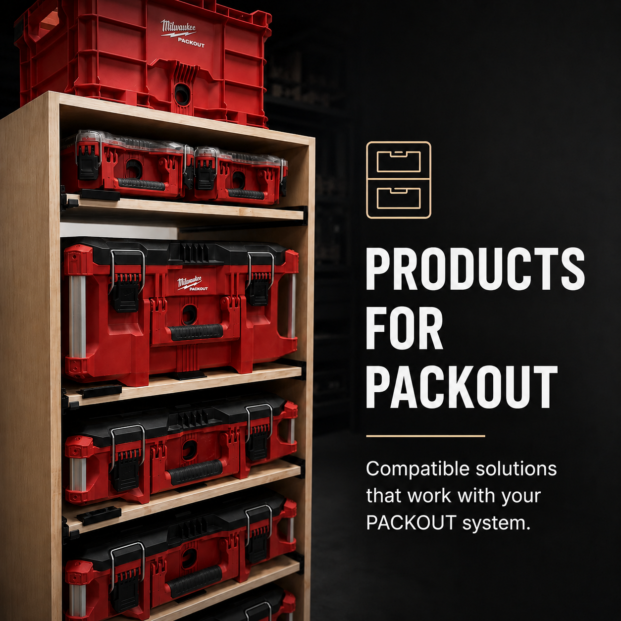 Packout Compatible Products