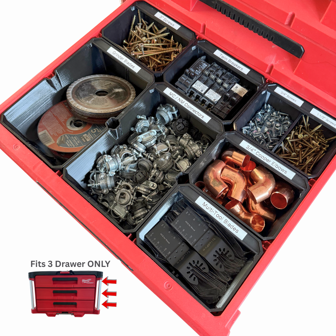 3 DRAWER - Pro Bin System