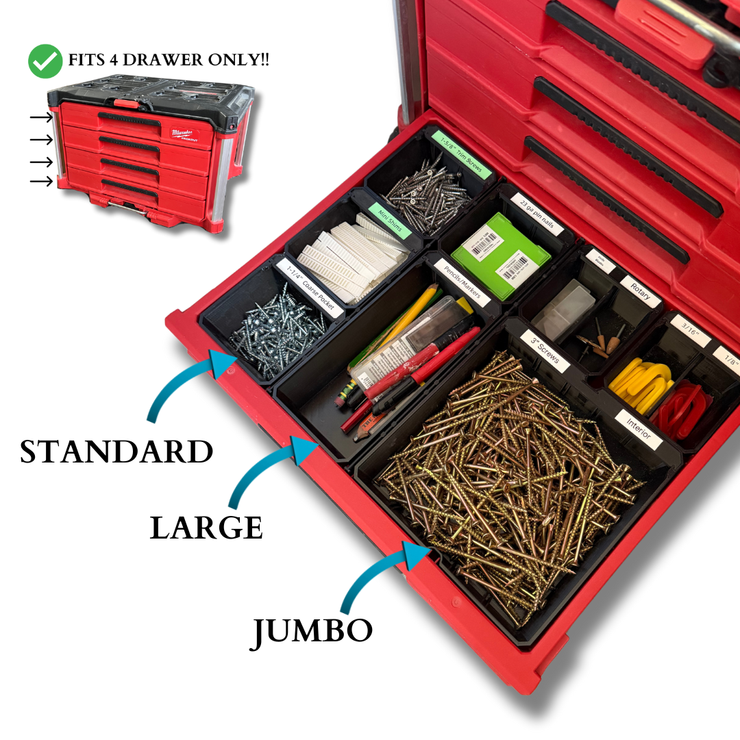 4 DRAWER - Pro Bin System