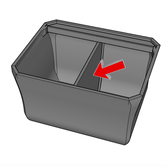 Dividers for 3 DRAWER Pro Bins (STANDARD size only)