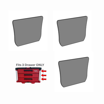 Dividers for 3 DRAWER Pro Bins (STANDARD size only)