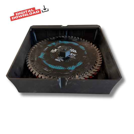 Circular Saw Storage Insert (DIGITAL FILE ONLY)