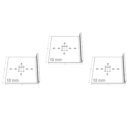 Square Mortise Jig for Metal Stair Balusters