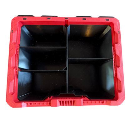 Crate Bins - compatible with Milwaukee Packout Crate