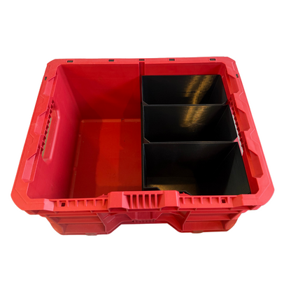 Crate Bins - compatible with Milwaukee Packout Crate