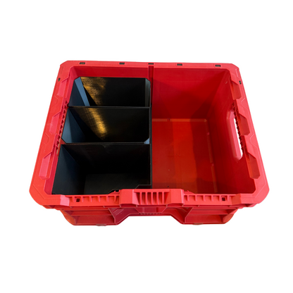 Crate Bins - compatible with Milwaukee Packout Crate