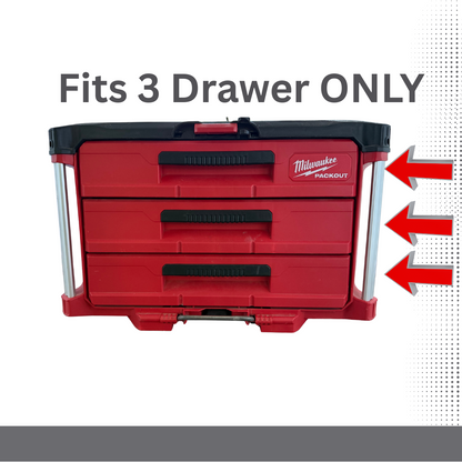 Tall Retainer for 3 DRAWER Pro Bins