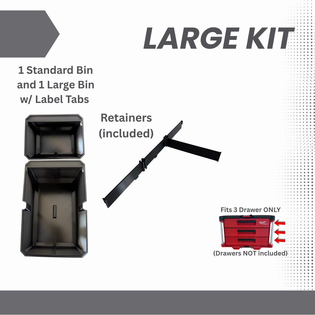 3 DRAWER - Pro Bin Multi Pack