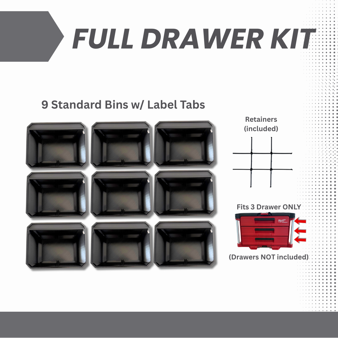 3 DRAWER - Pro Bin Multi Pack