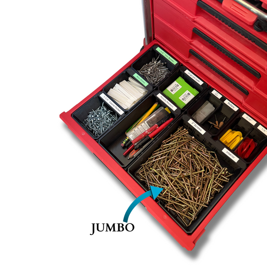 4 DRAWER - Pro Bin Multi Pack (JUMBO size)