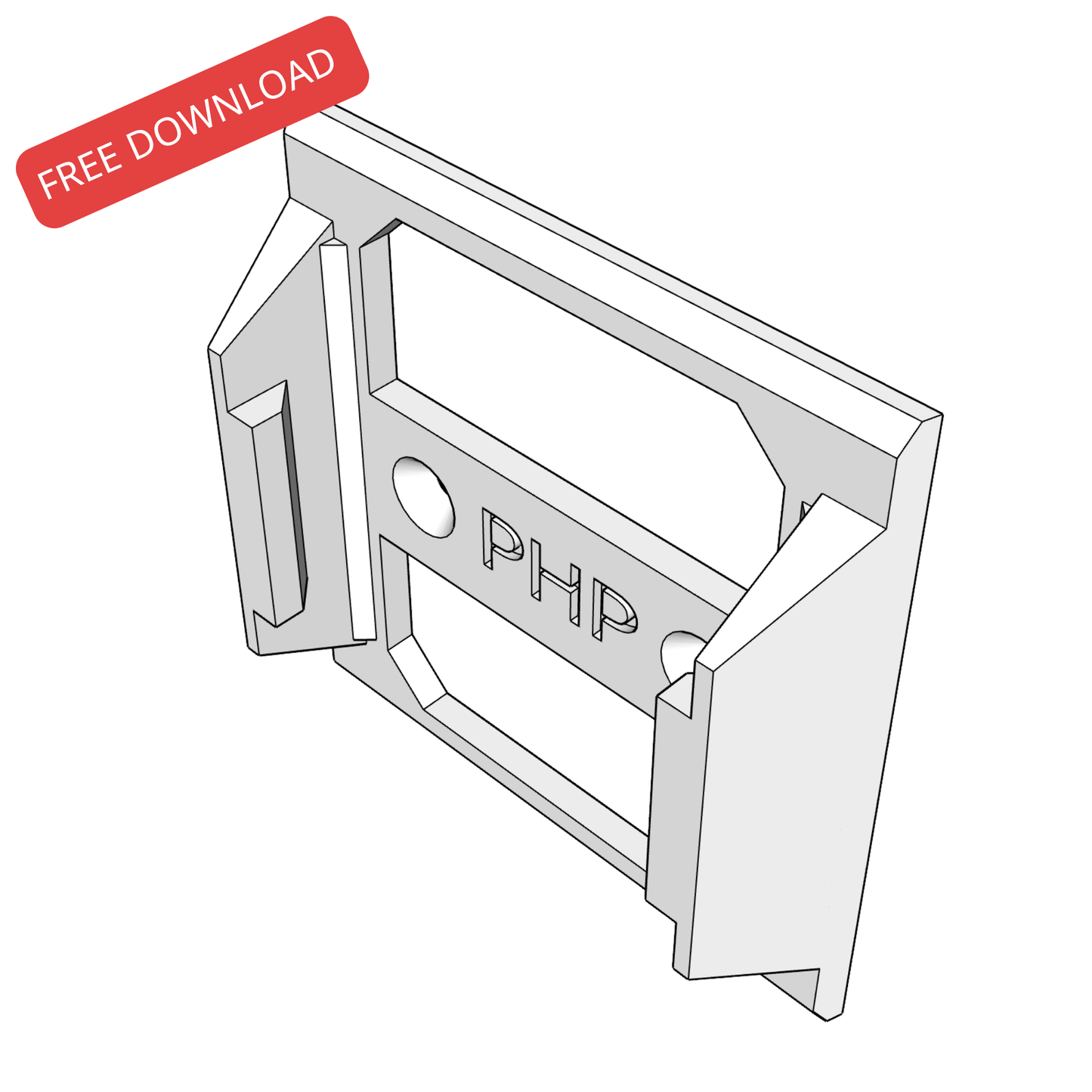 Battery mount - compatible with Makita 18V batteries (DIGITAL FILES ONLY)