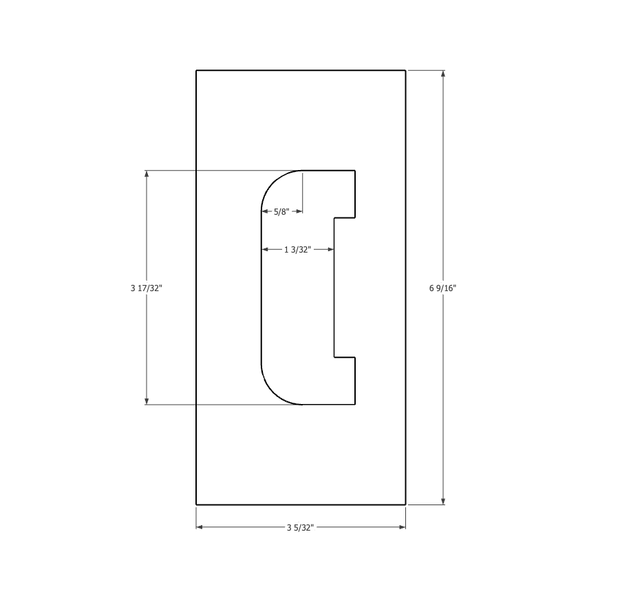 Hinge Mortise Jig