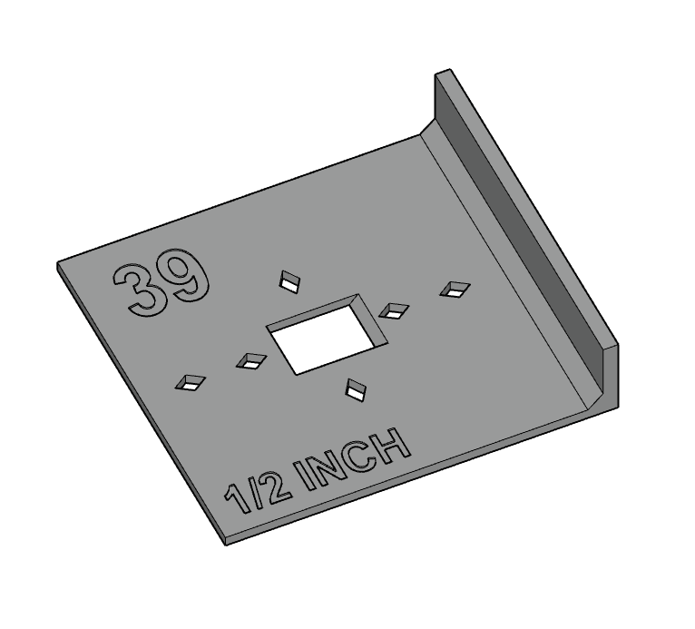 Square Mortise Jig (SLOPED APPLICATIONS)