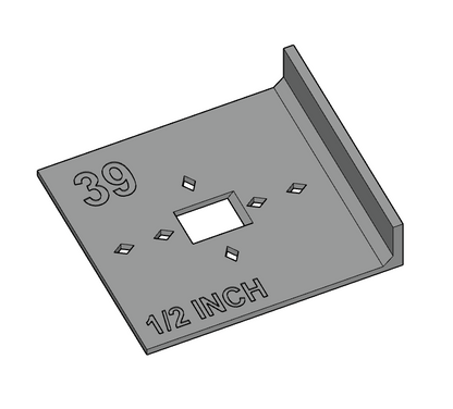 Square Mortise Jig (SLOPED APPLICATIONS)