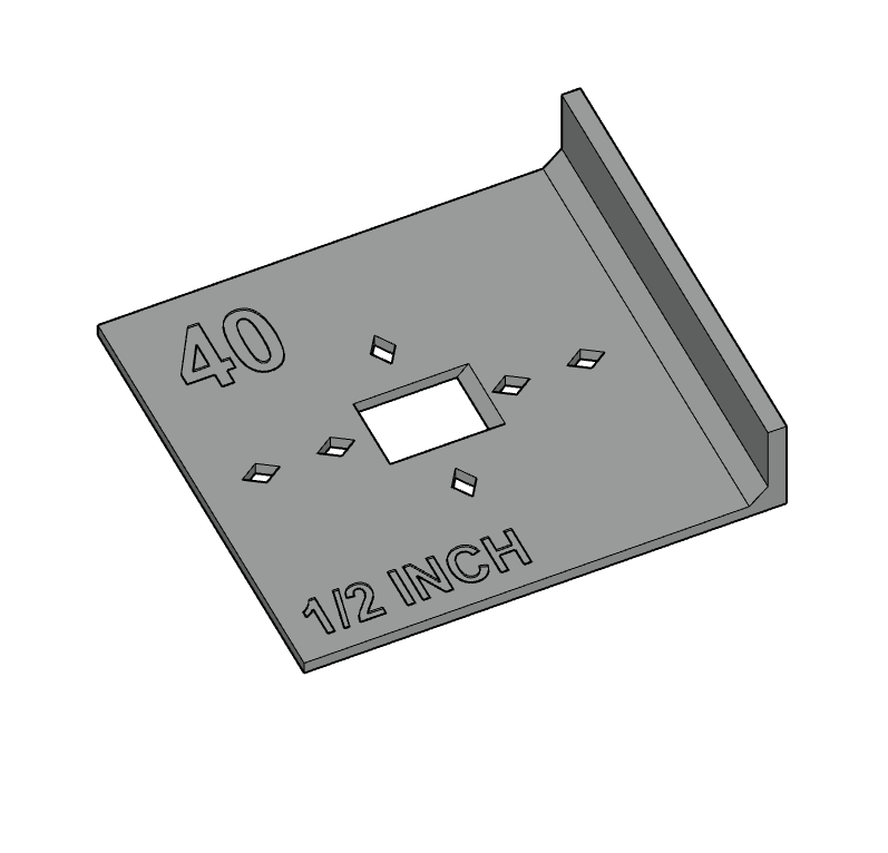 Square Mortise Jig (SLOPED APPLICATIONS)