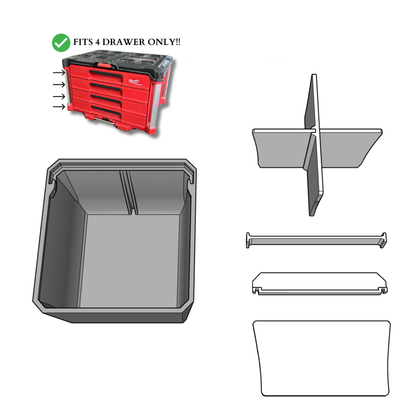 Pro Bin HD - Standard 4-Drawer Pack (DIGITAL FILES ONLY)